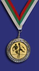 Медал М1033-2-F-сребро за футбол