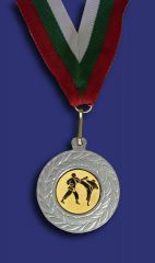 Медал М1035-2-КА сребро за карате