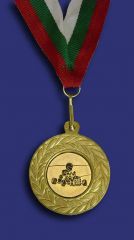 Медал М1035-1-К злато за картинг