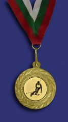 Медал М1035-1-S злато за ски