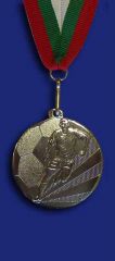Медал М1041-2-F сребро за футбол