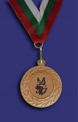 Медал М1035-3-KU бронз с куче