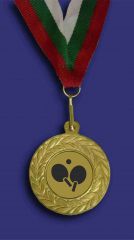 Медал M1035-1-TT злато за тенис на маса